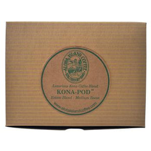 Aloha Island Coffee 100% Pure Estate Kona Coffee Pods - Medium Roast - 36ct Box Side