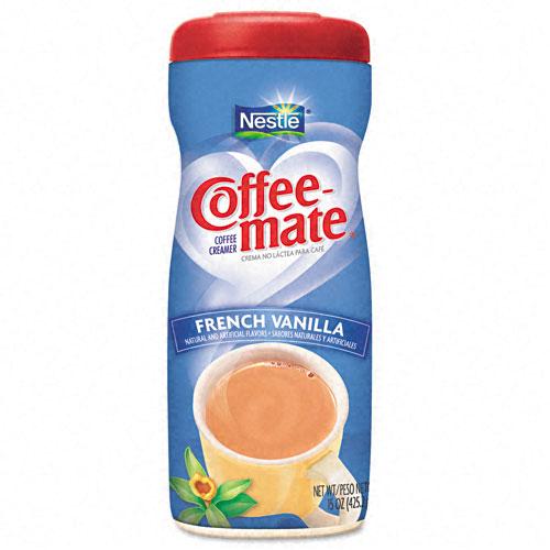 Coffee Mate Non-Dairy Powder French Vanilla Coffee Creamer 15oz Bottle
