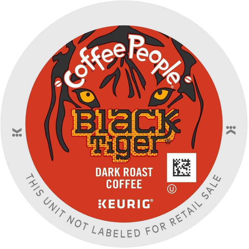 Coffee People Black Tiger K-Cup&reg; Pods 24ct Dark