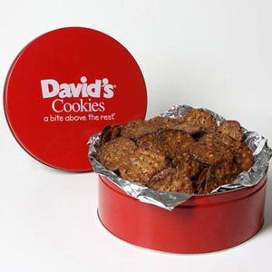 David's Cookies Florentine Lace Cookies 2lb Tin