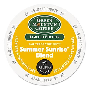 Green Mountain Summer Sunrise Blend K-cup Pods 96ct