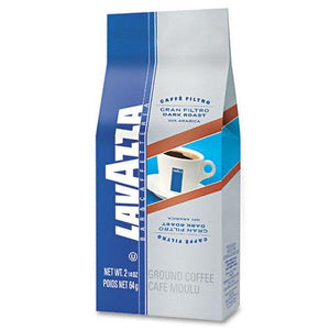 Lavazza Gran Filtro Decaffeinated Ground Coffee 30 2.25oz Frac Packs