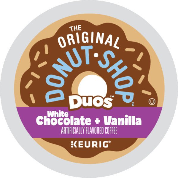 The Original Donut Shop Duos White Chocolate Vanilla  K-Cup Pods 24ct