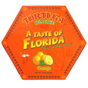 Tortuga Rum Cakes 16oz Florida Orange Rum Cake
