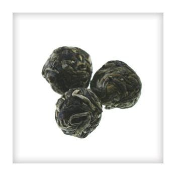 Uniq Teas Green Lychee Ball Loose Leaf Tea Grinds