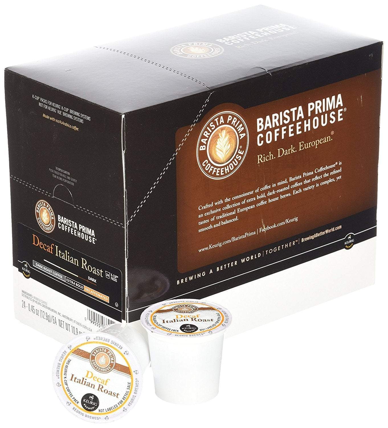 Keurig Green Mountain, Inc. - Barista Prima Coffeehouse K-Cup Portion Packs  Bring the Coffeehouse into the Home, One Cup at a Time
