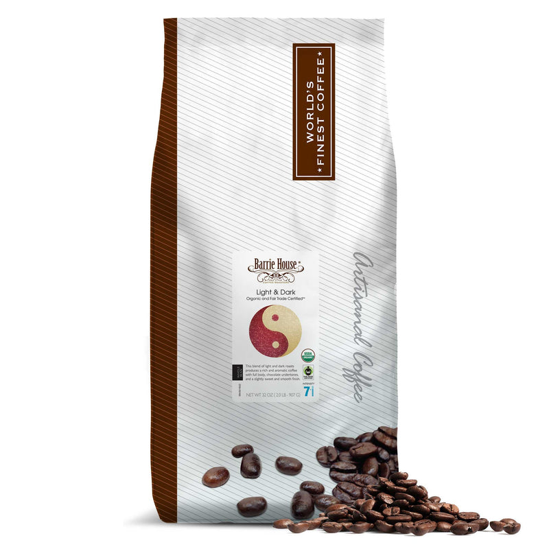 Barrie House FTO Light & Dark Coffee Beans 6 2lb Bags
