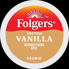 Folgers French Vanilla K-Cups 24ct Box