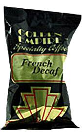 Golden Empire French Roast Decaffeinated Coffee 20 2.5oz Bags
