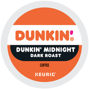 Dunkin' Donuts Midnight Dark Roast K-cup Pods 22ct
