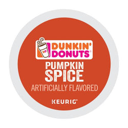 Dunkin' Donuts Pumpkin Spice Coffee K-cup Pods 22ct - Expired