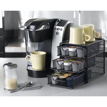 Nifty 36 K-Cup Drawer Holder  Coffee pods drawer, Coffee storage, Single cup  coffee maker