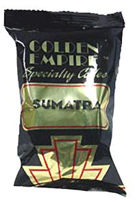 Golden Empire Sumatra Blend Coffee 20 2.5oz Bags