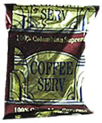 Coffee Serv Colombian Red Ground Coffee 80 1.5oz Bags