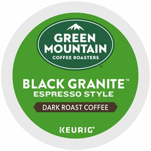 Green Mountain Coffee Black Granite Espresso K-Cups 24ct Dark