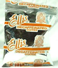 Ellis William Penn Blend Decaffeinated Room Service Ground Coffee Packets 150 0.75oz Bags