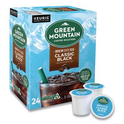 Green Mountain Coffee Classic Black Brew Over Ice Coffee K-Cups 24ct