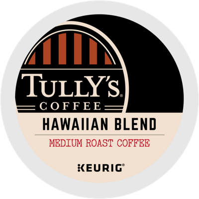 Tully's Coffee Hawaiian Blend K-Cups 24ct