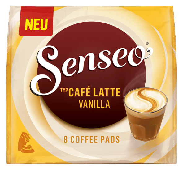 Senseo Cafe Latte Vanilla Pods