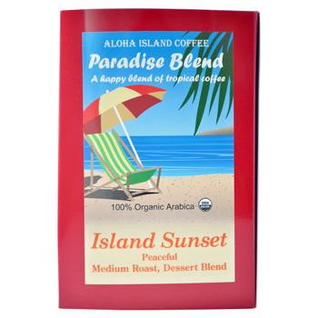 Aloha Island Sunset Tropical Medium Roast Coffee Pods 24ct