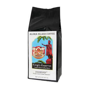 Aloha Island King's Reserve Diamond Ground Coffee 8oz Bag