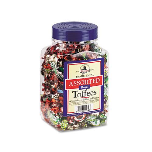 Assorted Toffee Flavored Candy 2.75lb Tub