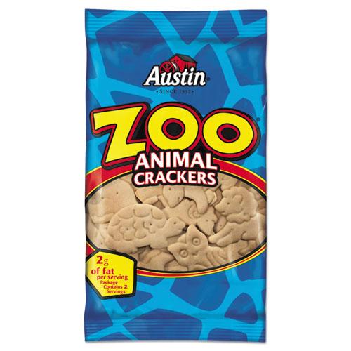 Austin Zoo Animal Crackers Original 2oz Pack 80ct Carton