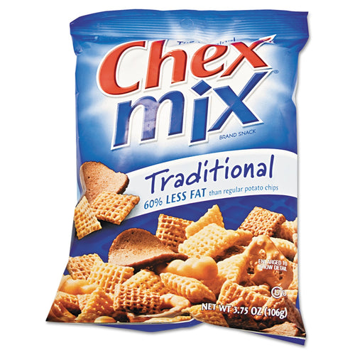 Chex Mix Traditional Flavor Trail Mix 3.75oz Bag 8ct