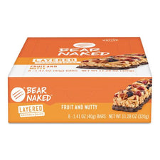 Bear Naked Layered Bars Fruit and Nutty 1.41oz 8ct