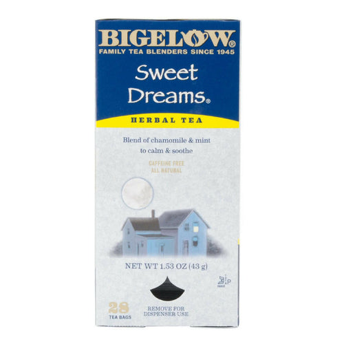 Bigelow's Sweet Dreams Herbal Caffeine Free Tea 28ct