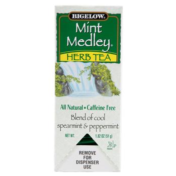 Bigelow's Mint Medley Herbal Caffeine Free Tea 28ct