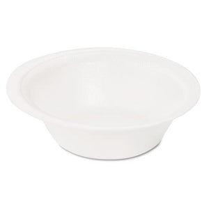 Boardwalk 12oz White Non-Laminated Styrofoam Bowls 1000ct