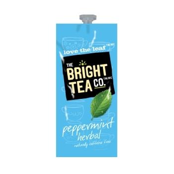 Bright Tea Co Peppermint Herbal Tea Fresh Packs 100ct 5 Rails