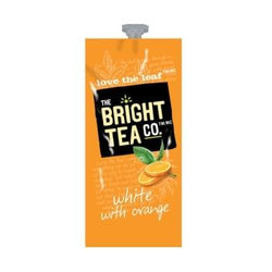 Bright Tea Co White With Orange Tea Fresh Packs 100ct 5 Rails