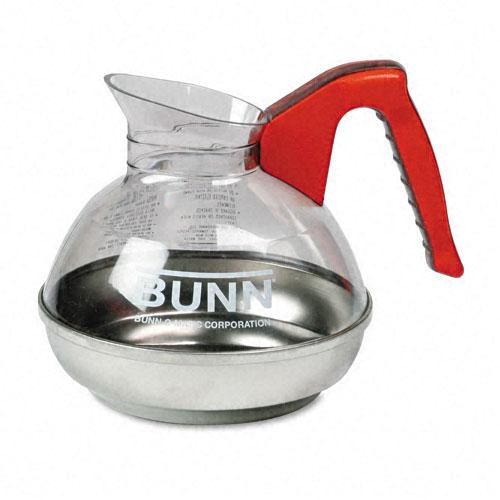 Bunn 12 Cup Commercial Glass Decanter with Black Handle (3 Pack)