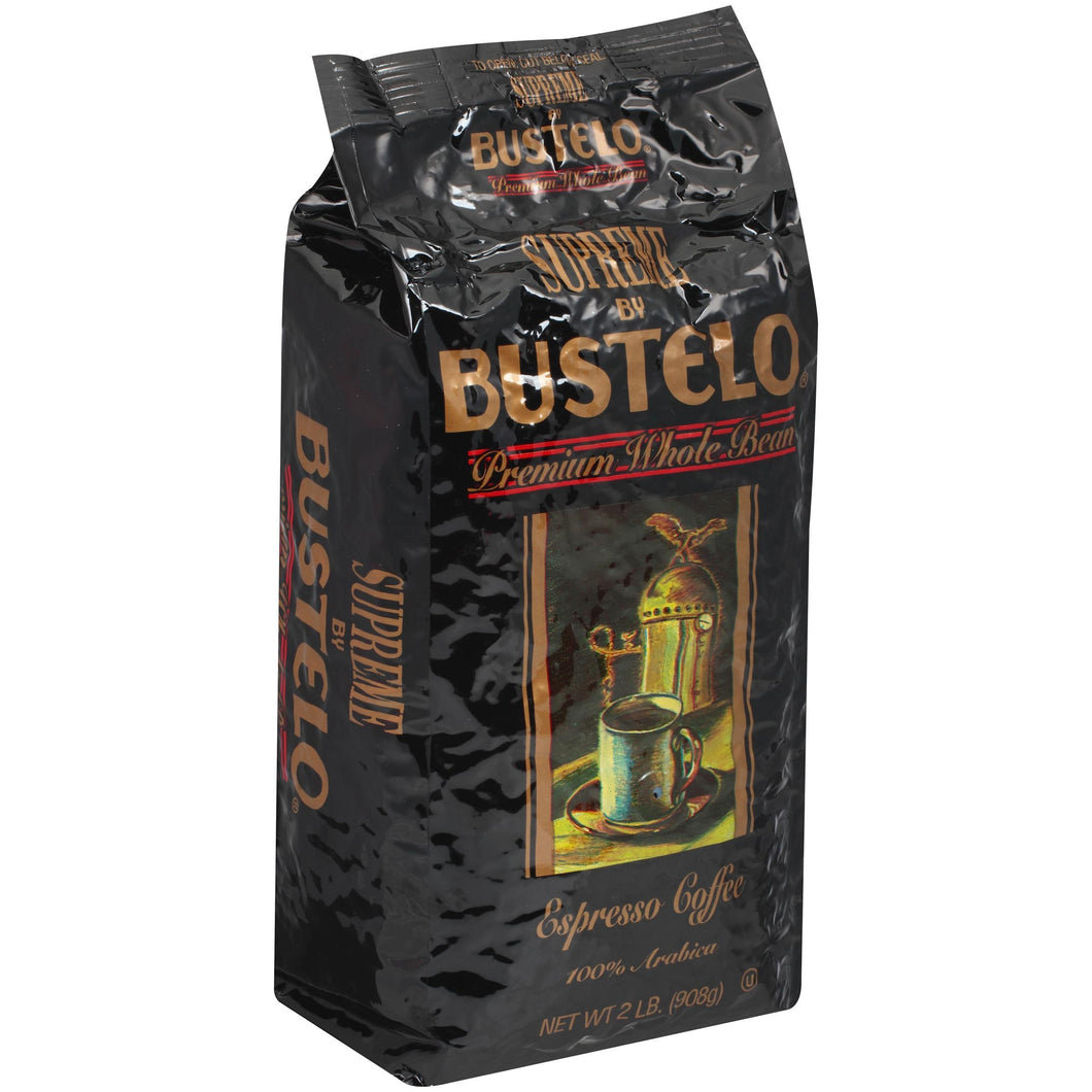Cafe Bustelo Supreme Coffee Beans 2lb Bag