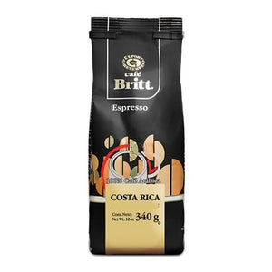 Cafe Britt Costa Rica Espresso Roast 12oz Bag