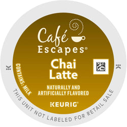 Café Escapes Chai Latte K-Cup Pods 96ct