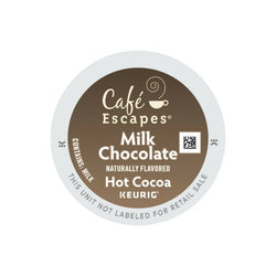 Café Escapes Milk Chocolate Hot Cocoa K-Cups 24ct | Expired