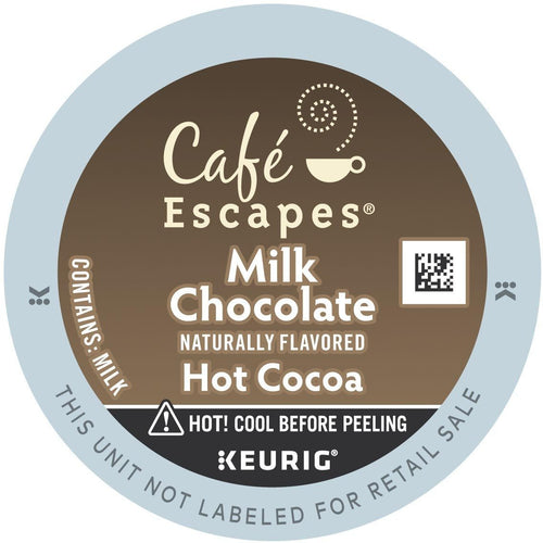 Café Escapes Milk Chocolate Hot Cocoa K-Cup Pods 24ct