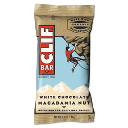 CLIF Bar White Chocolate Macadamia Nut Energy Bar 12ct