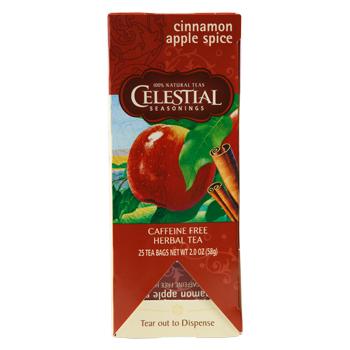 Celestial Seasonings Cinnamon Apple Spice Caffeine Free Tea 25ct