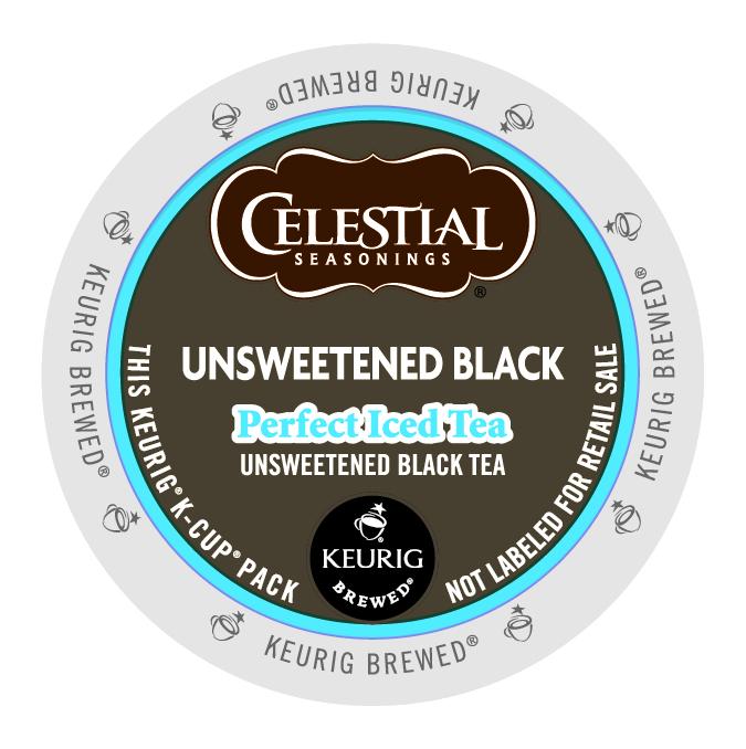 Celestial Seasonings Perfect Iced Tea Black Tea Unsweetened K-Cup&reg; Pods 96ct