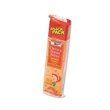 Cheese and Peanut Butter Sandwich Crackers 8 Cracker Snack Packs 12ct Box