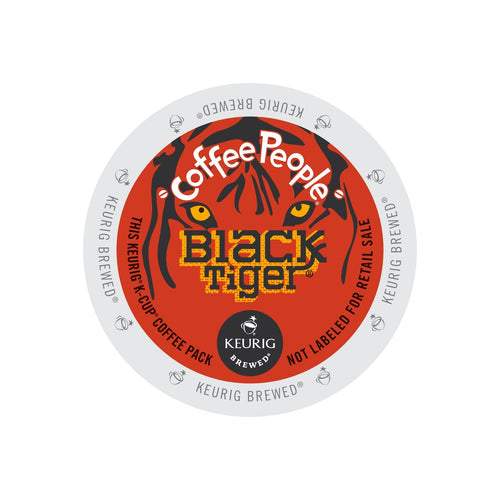 Coffee People Black Tiger K-Cup® Pods 96ct Dark
