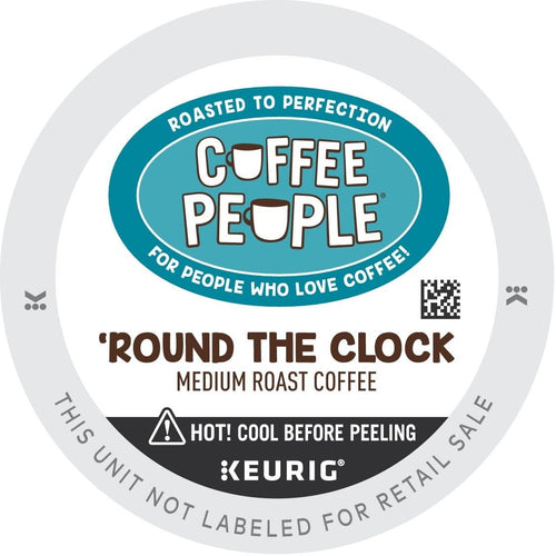 Coffee People Round The Clock K-cup Pods 96ct