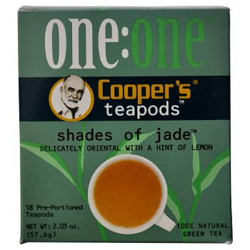 Coopers Teapods Shades Of Jade Coffee Pods 18ct