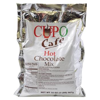 CUPO Café Hot Chocolate Mix 2LB Bag