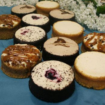 David's Cookies Assorted Mini Cheesecakes 12 pieces
