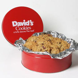 David's Cookies Orange Oatmeal Cranberry 2lb Tin